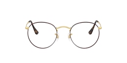 ray-ban Glasses rb3447v round metal optics