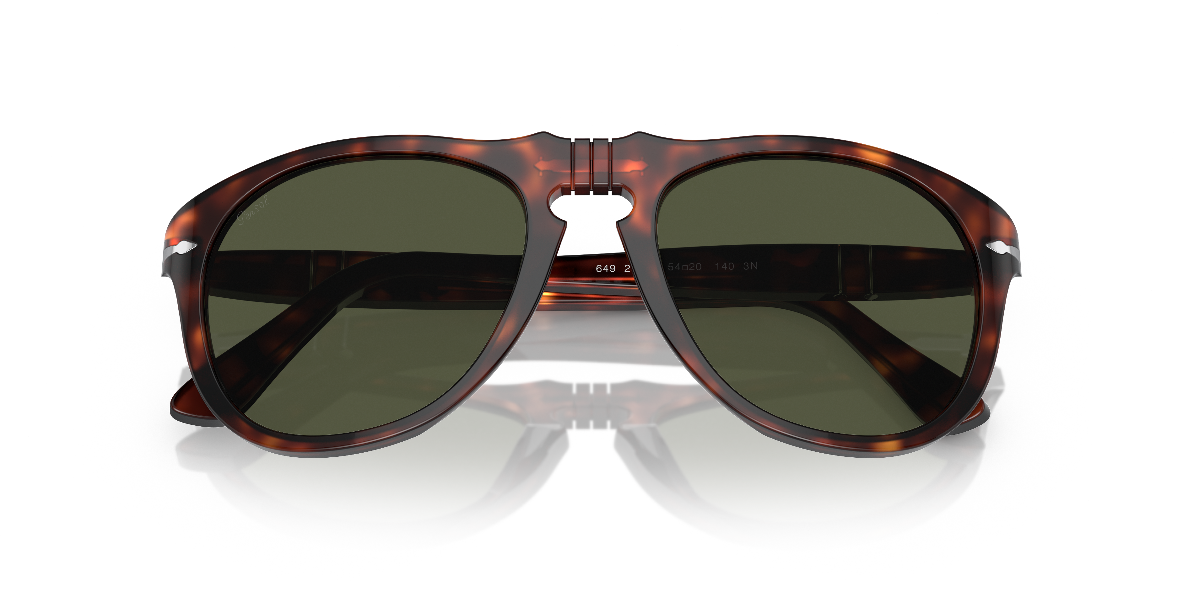 Persol PO0649 649 ORIGINAL Sunglasses Clearly