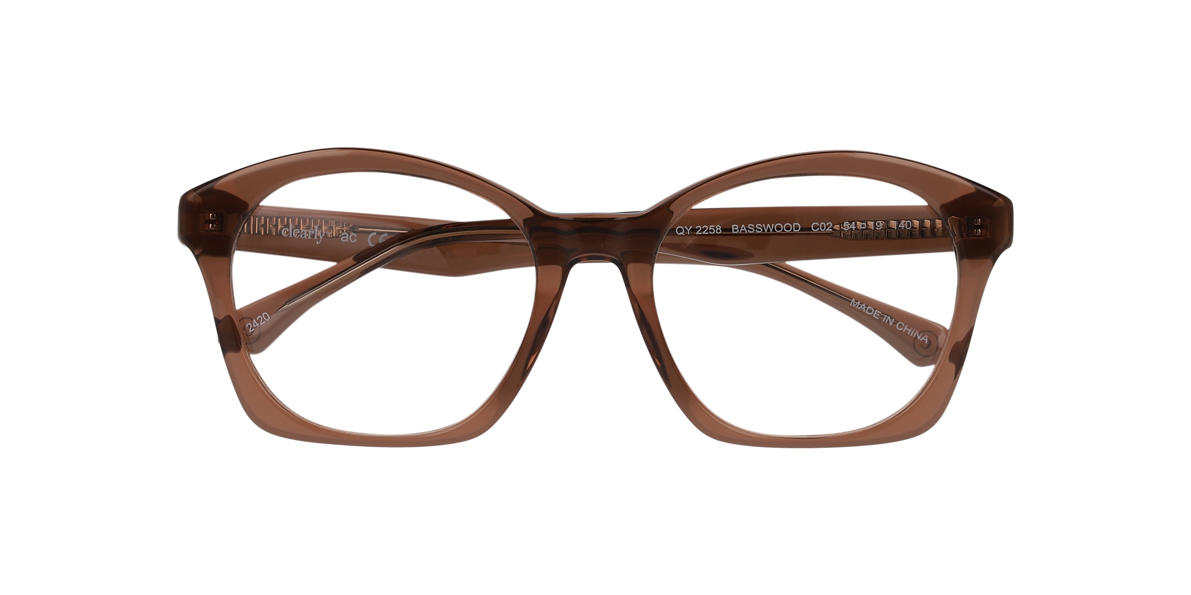 Clearly Glasses BASSWOOD