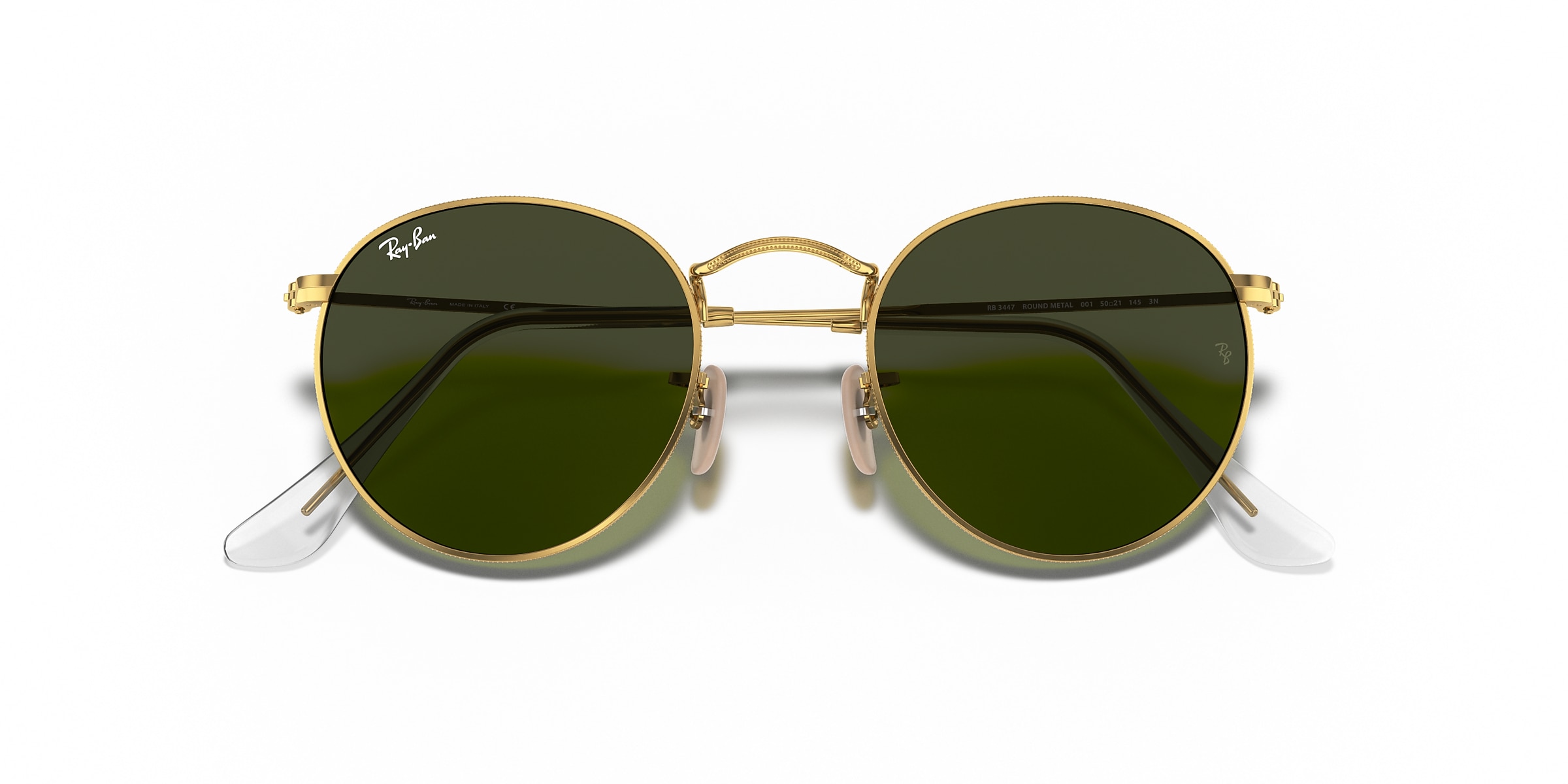 Ray-Ban Sunglasses RB3447 ROUND METAL
