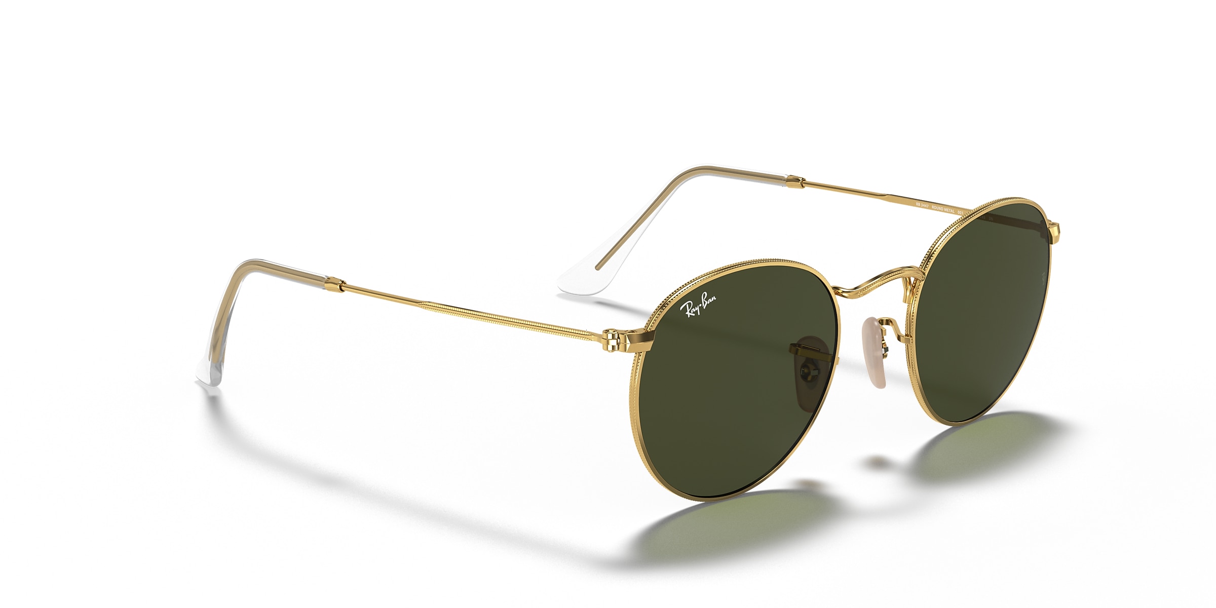 Ray-Ban Sunglasses RB3447 ROUND METAL