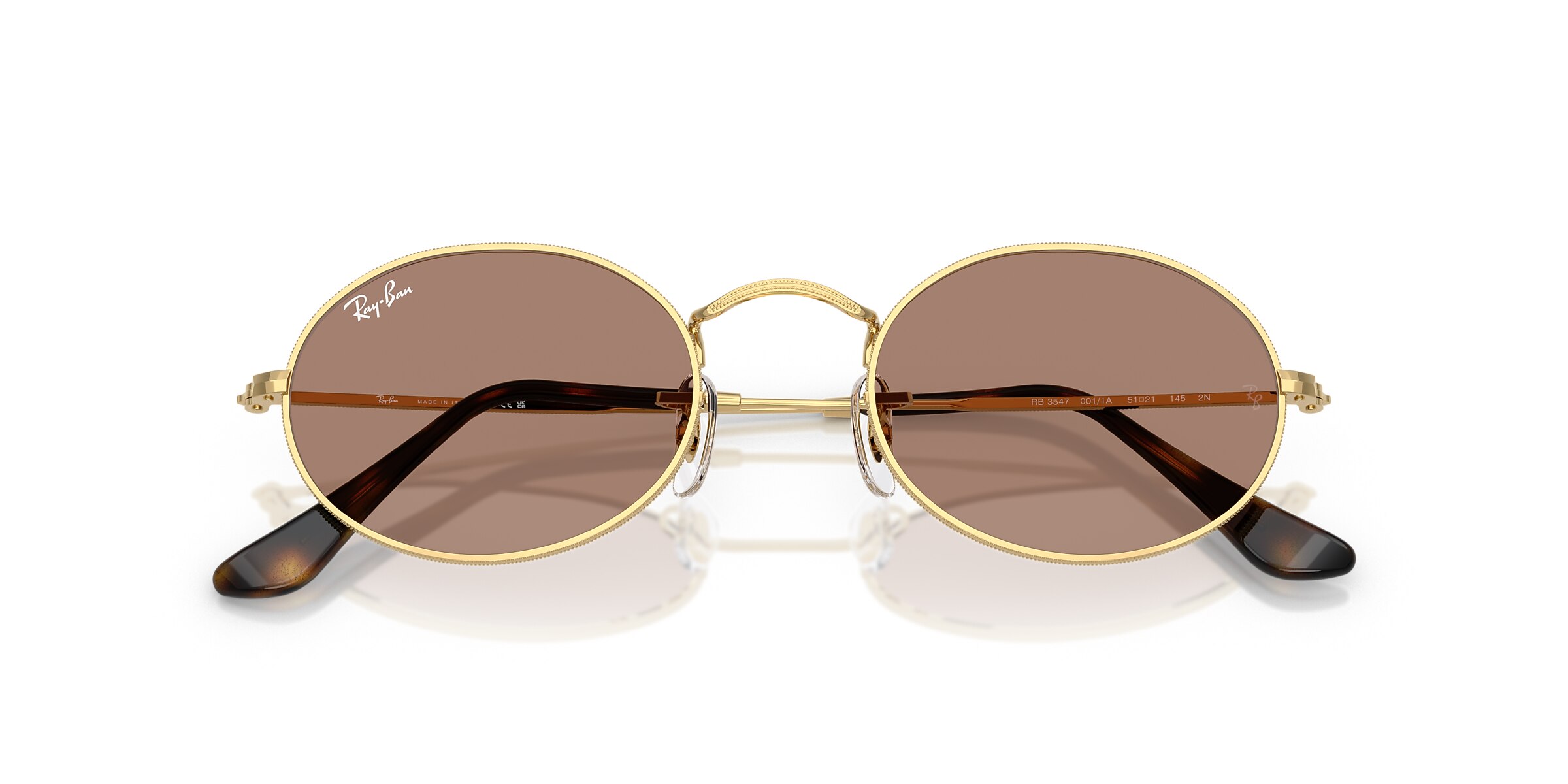 Ray-Ban Sunglasses RB3547 OVAL METAL SUMMER CAPSULE