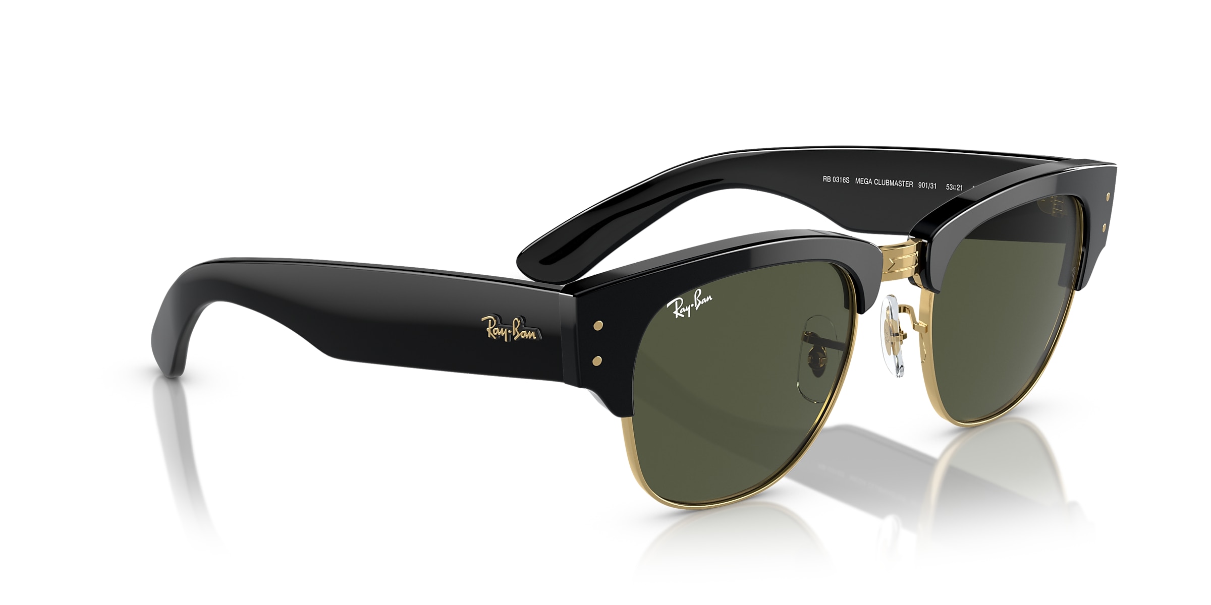 Ray-Ban Sunglasses RB0316S MEGA CLUBMASTER