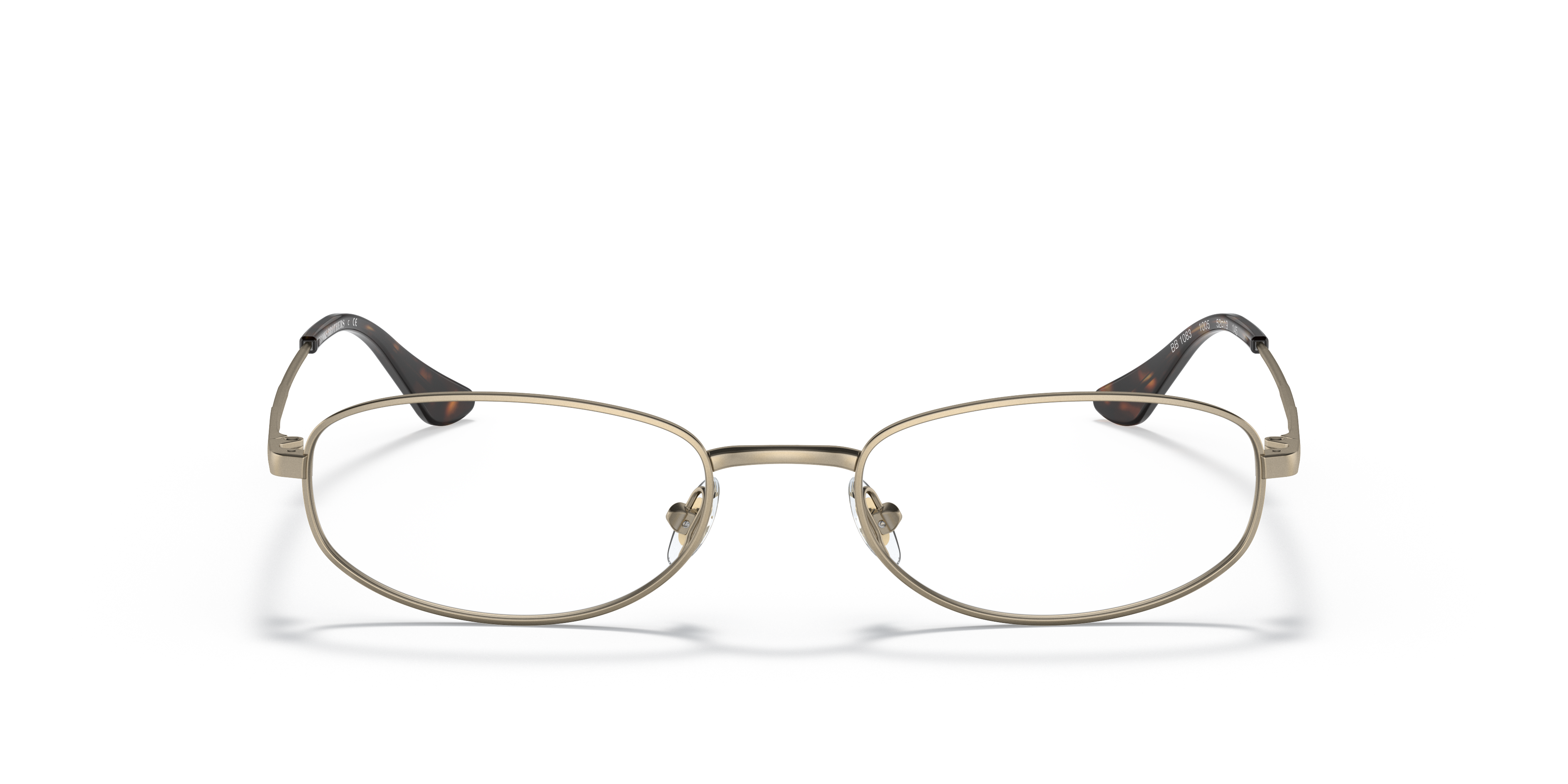 Brooks Brothers BB1083 Matte Gold Size S 112$