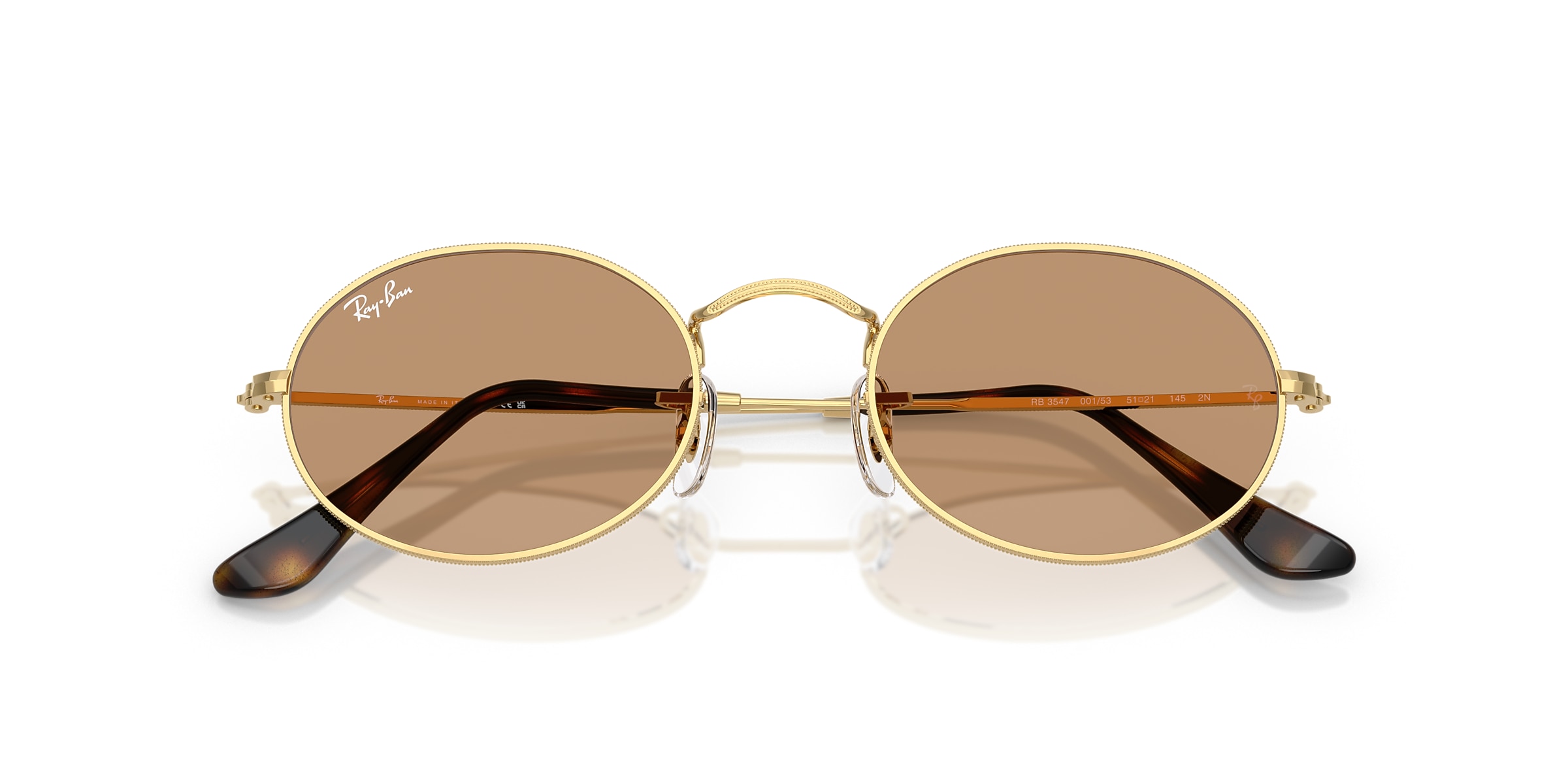 Ray-Ban Sunglasses RB3547 OVAL METAL SUMMER CAPSULE