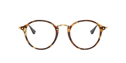 ray-ban Glasses rb2447v round fleck optics