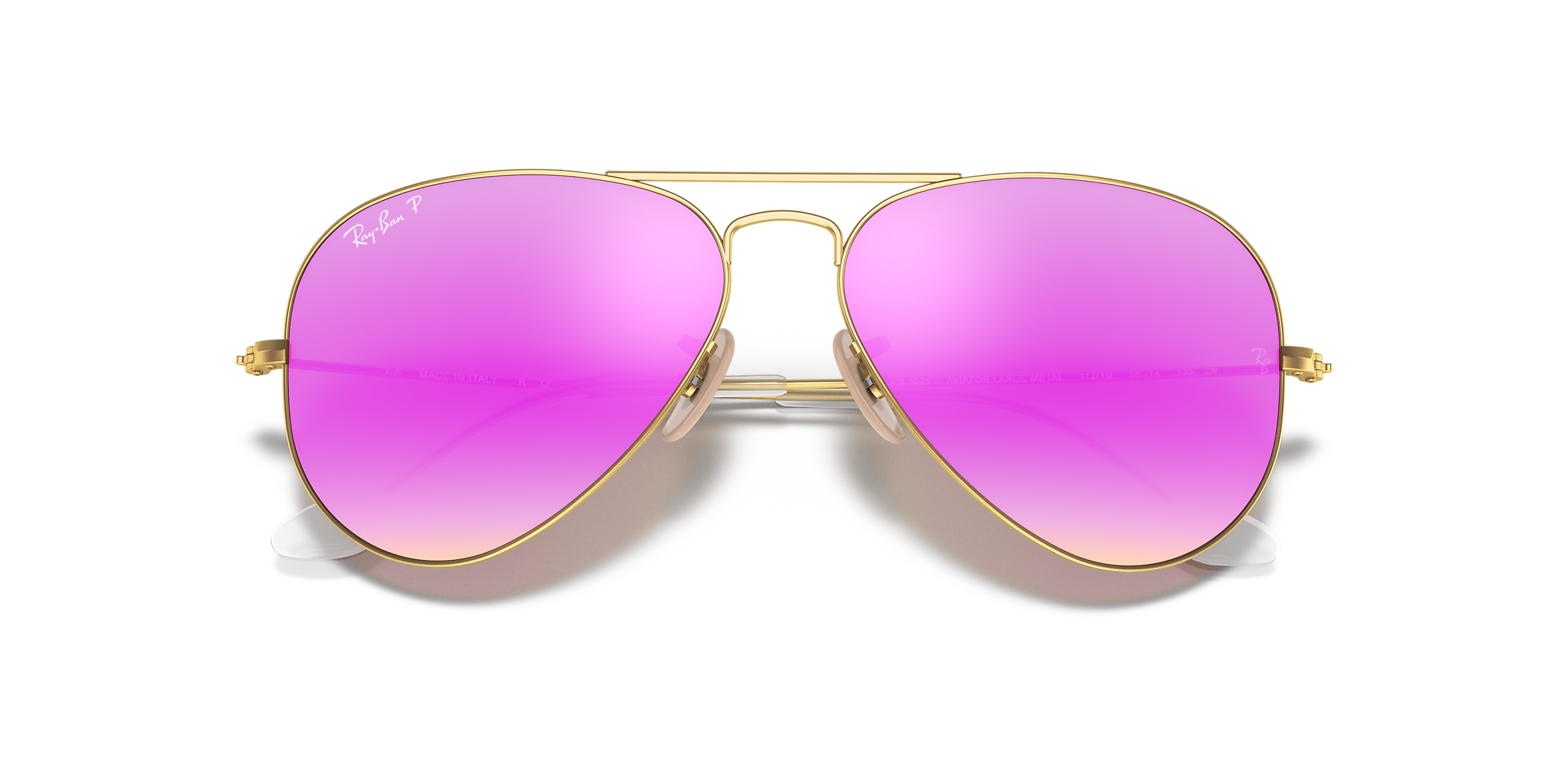 Ray-Ban Sunglasses RB3025 AVIATOR FLASH LENSES