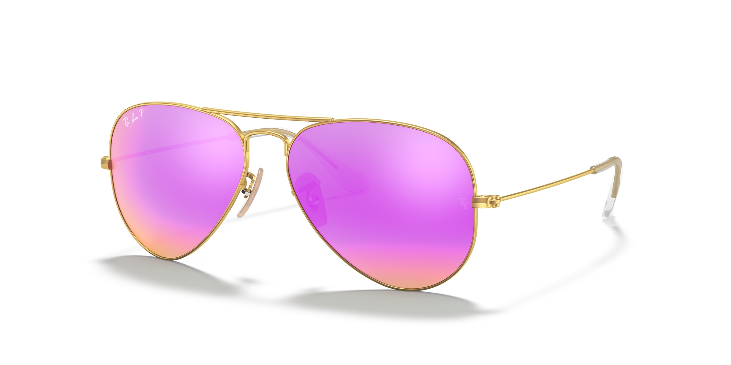 Ray-Ban Sunglasses RB3025 AVIATOR FLASH LENSES