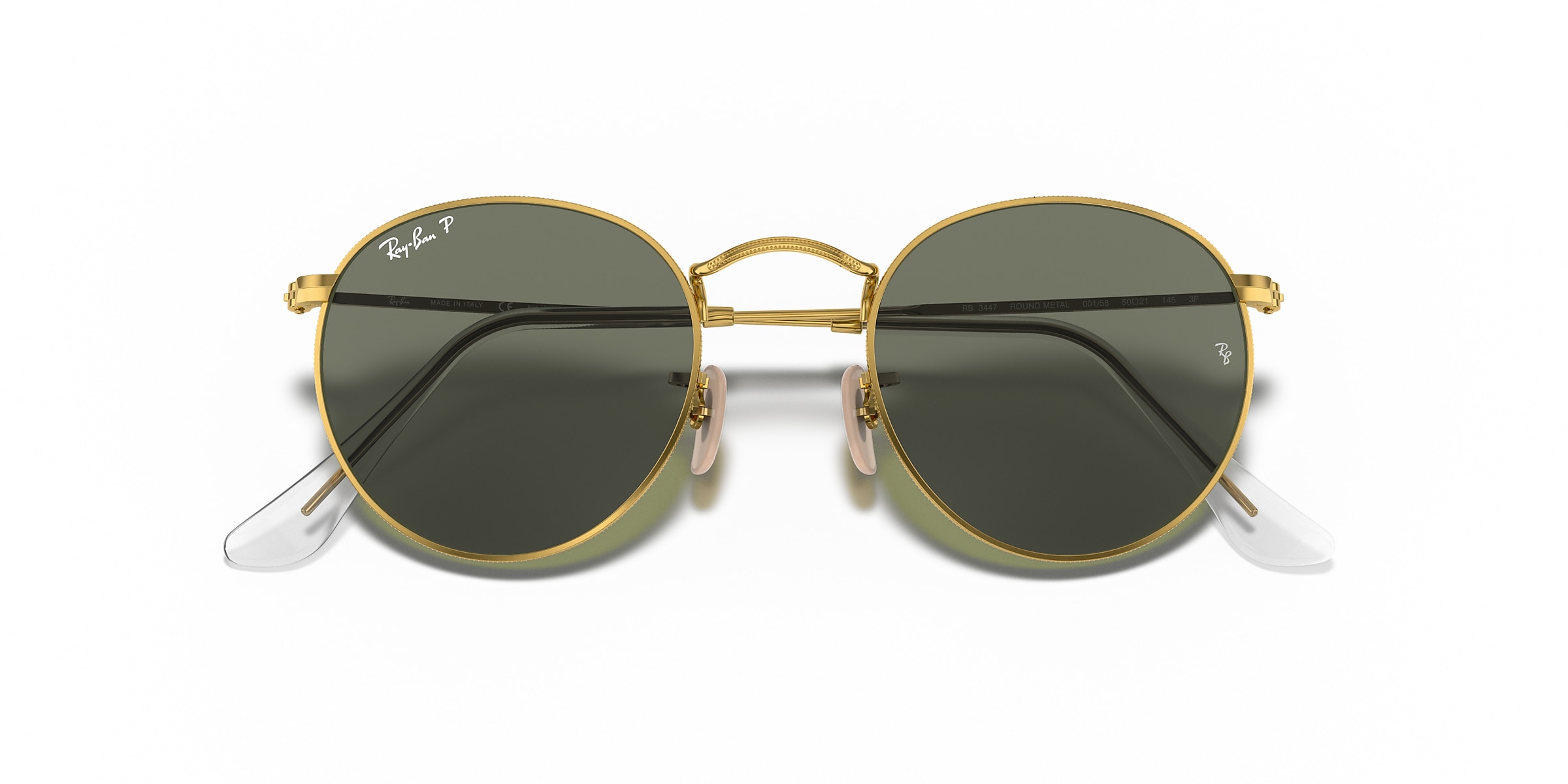 Ray-Ban Sunglasses RB3447 ROUND METAL