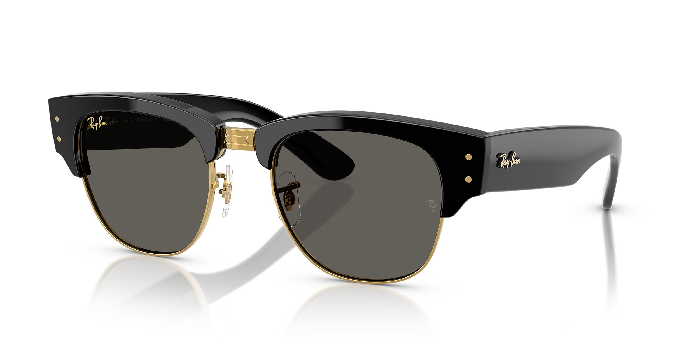 Ray-Ban Sunglasses RB0316S MEGA CLUBMASTER BLACKED OUT COLLECTION
