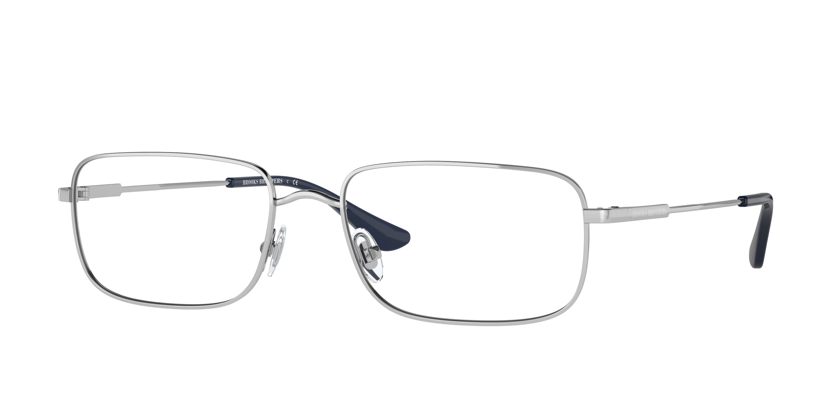 Brooks Brothers BB1098 Shiny Silver Size L 112$