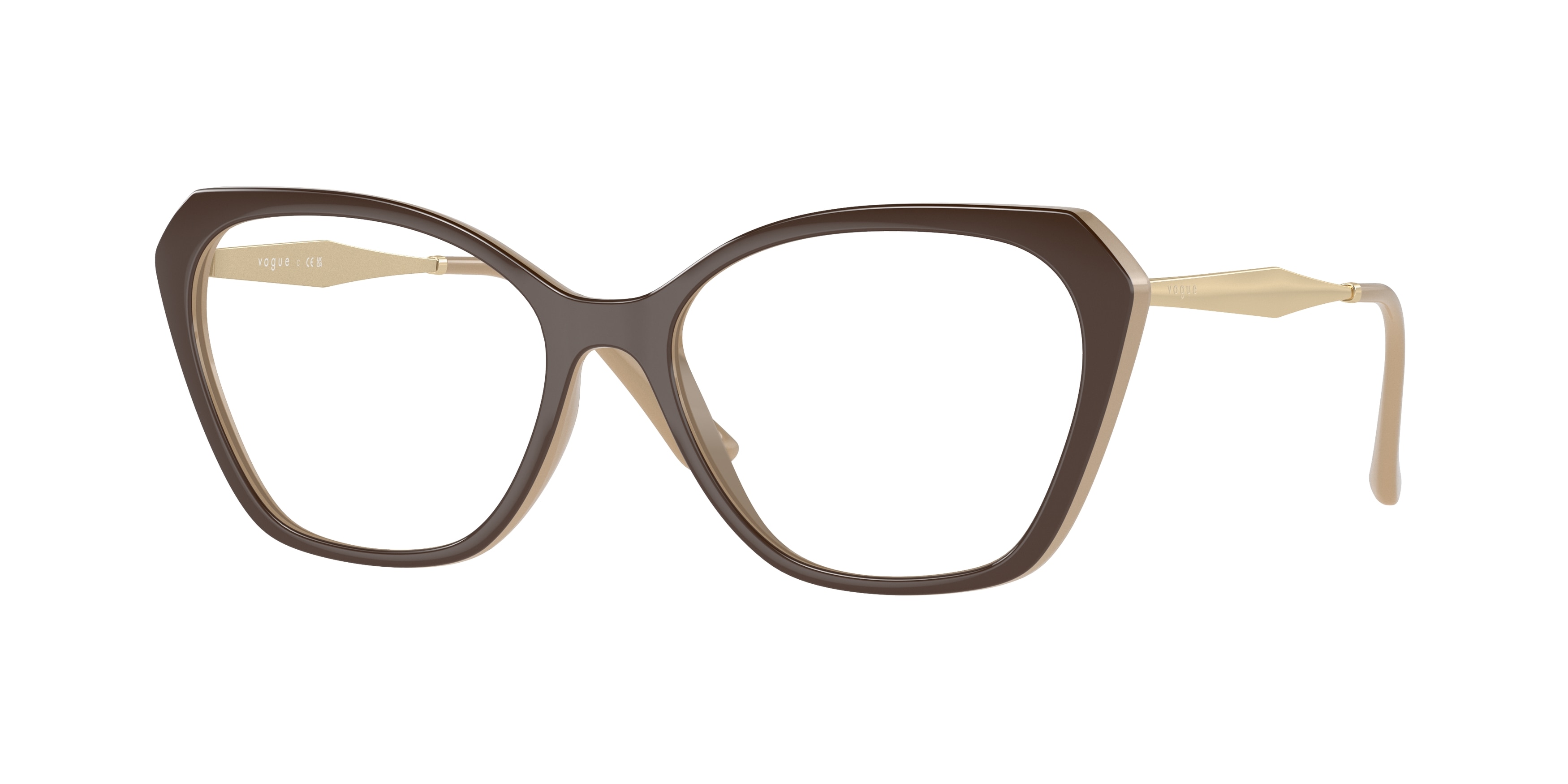 Vogue Eyewear VO5522 Top Brownnude Size M 148$