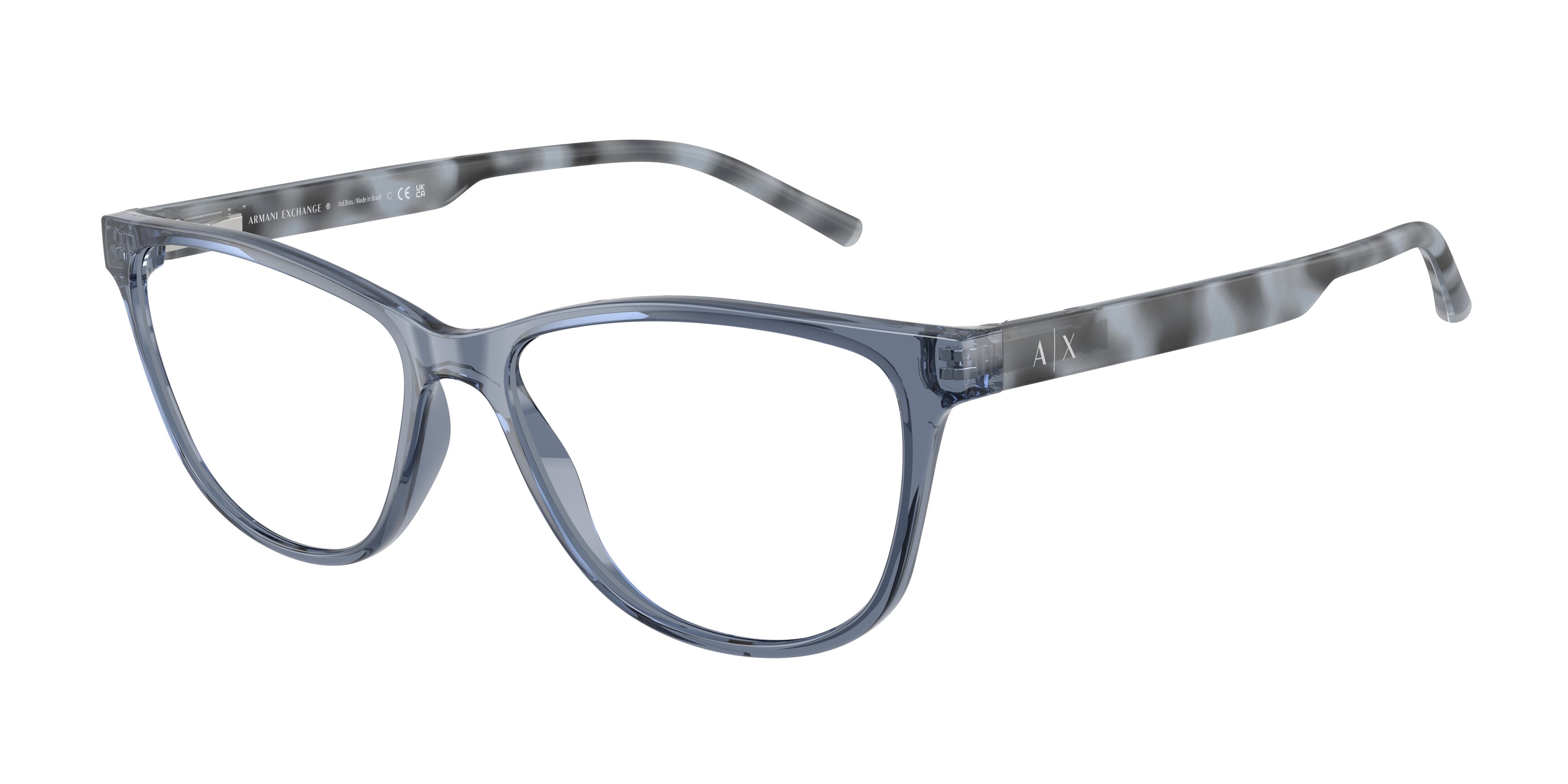 Armani Exchange AX3047 Shiny Blue Size S 66$