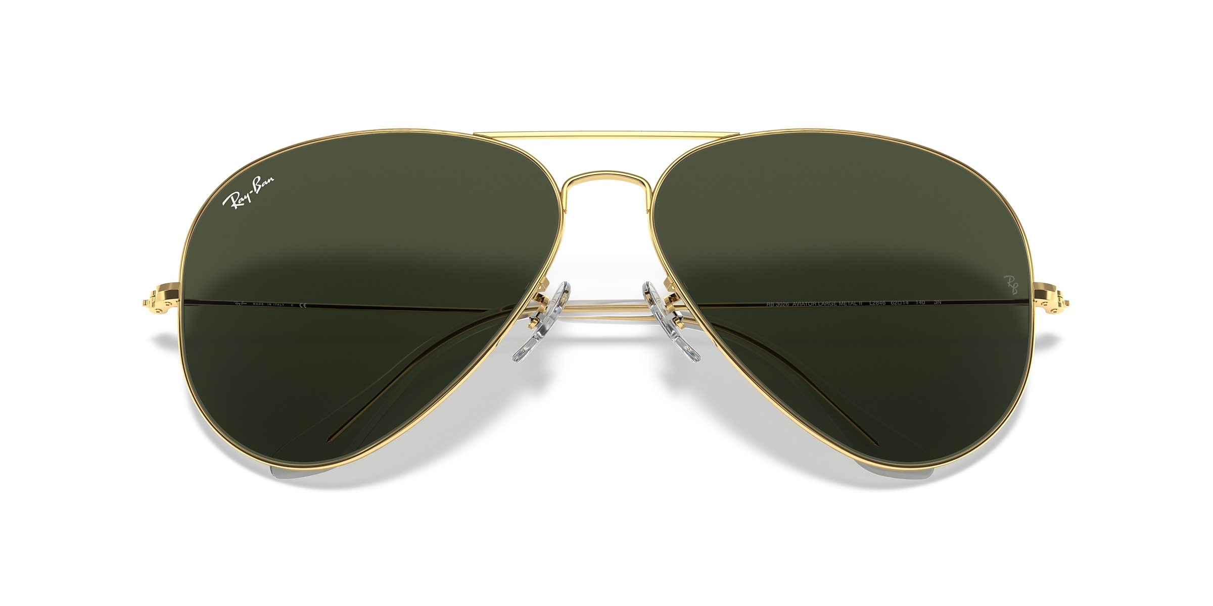 Ray-Ban Sunglasses RB3026 AVIATOR LARGE METAL II