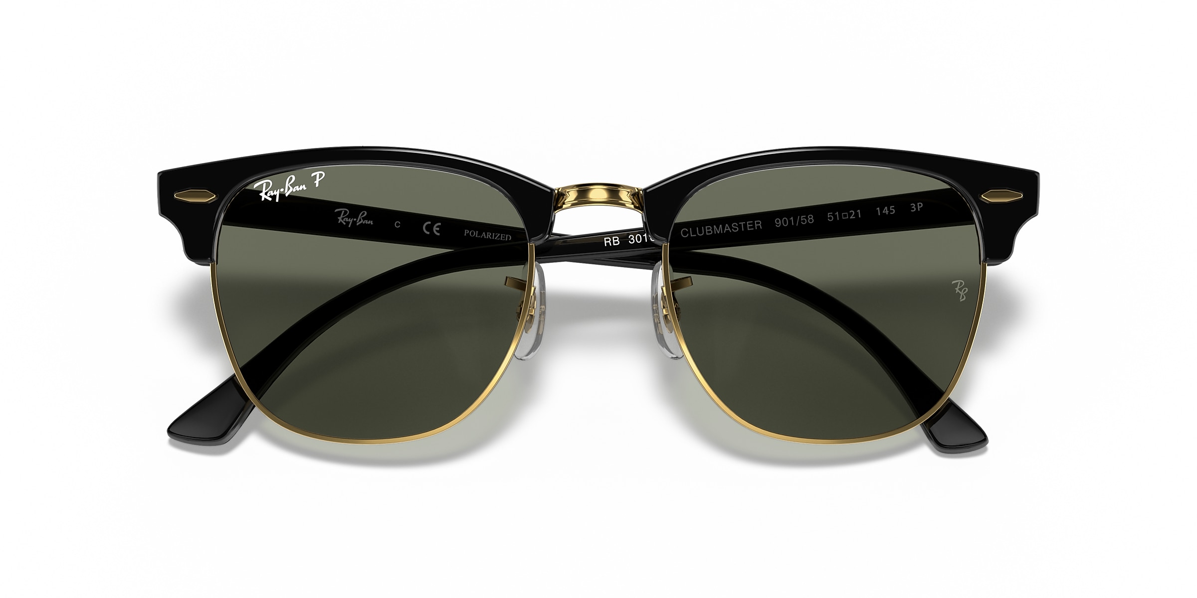 Ray-Ban Sunglasses RB3016F CLUBMASTER CLASSIC