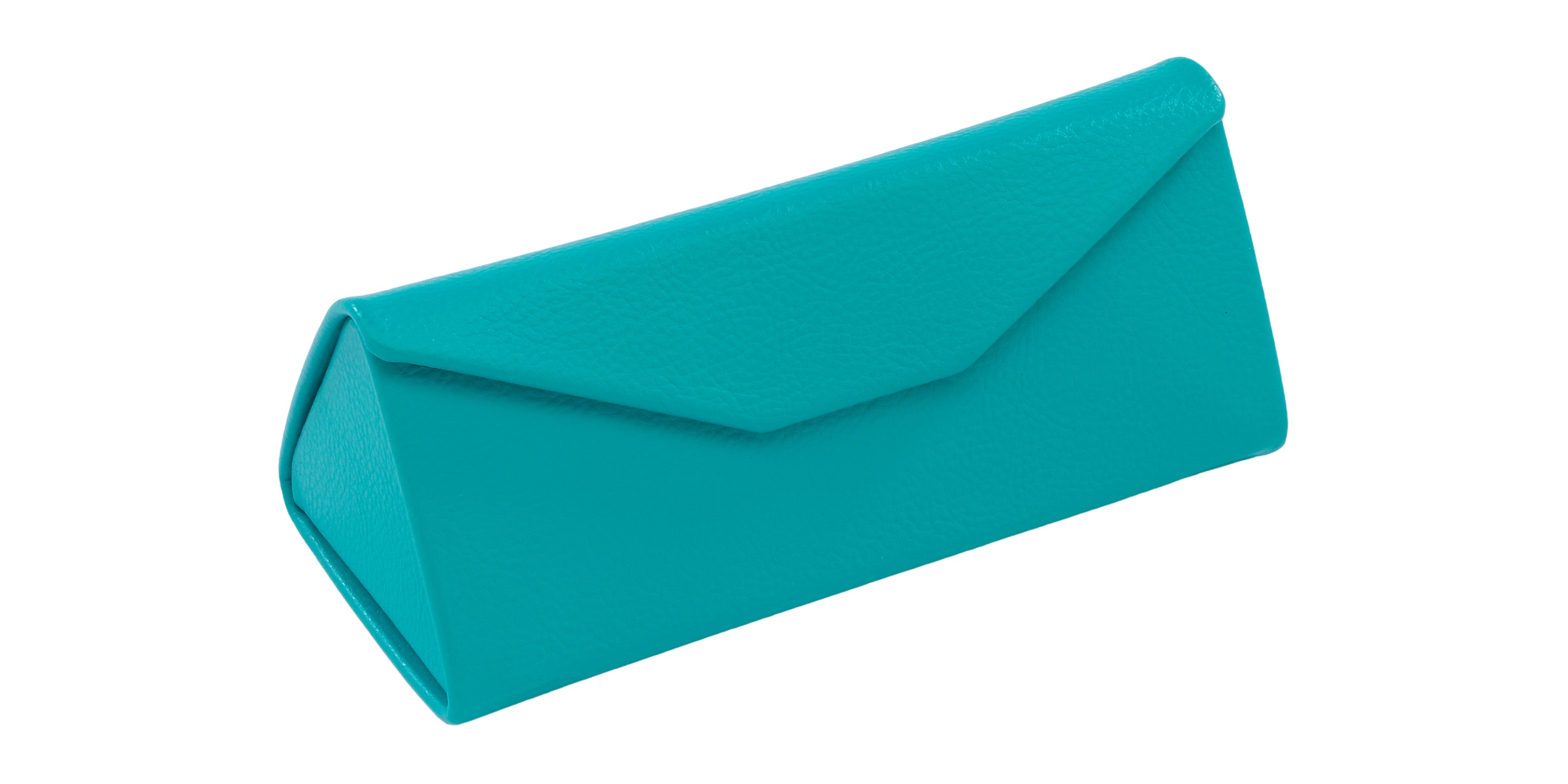 Generics Accessories TRIANGULAR TURQUOISE GLASSES CASE