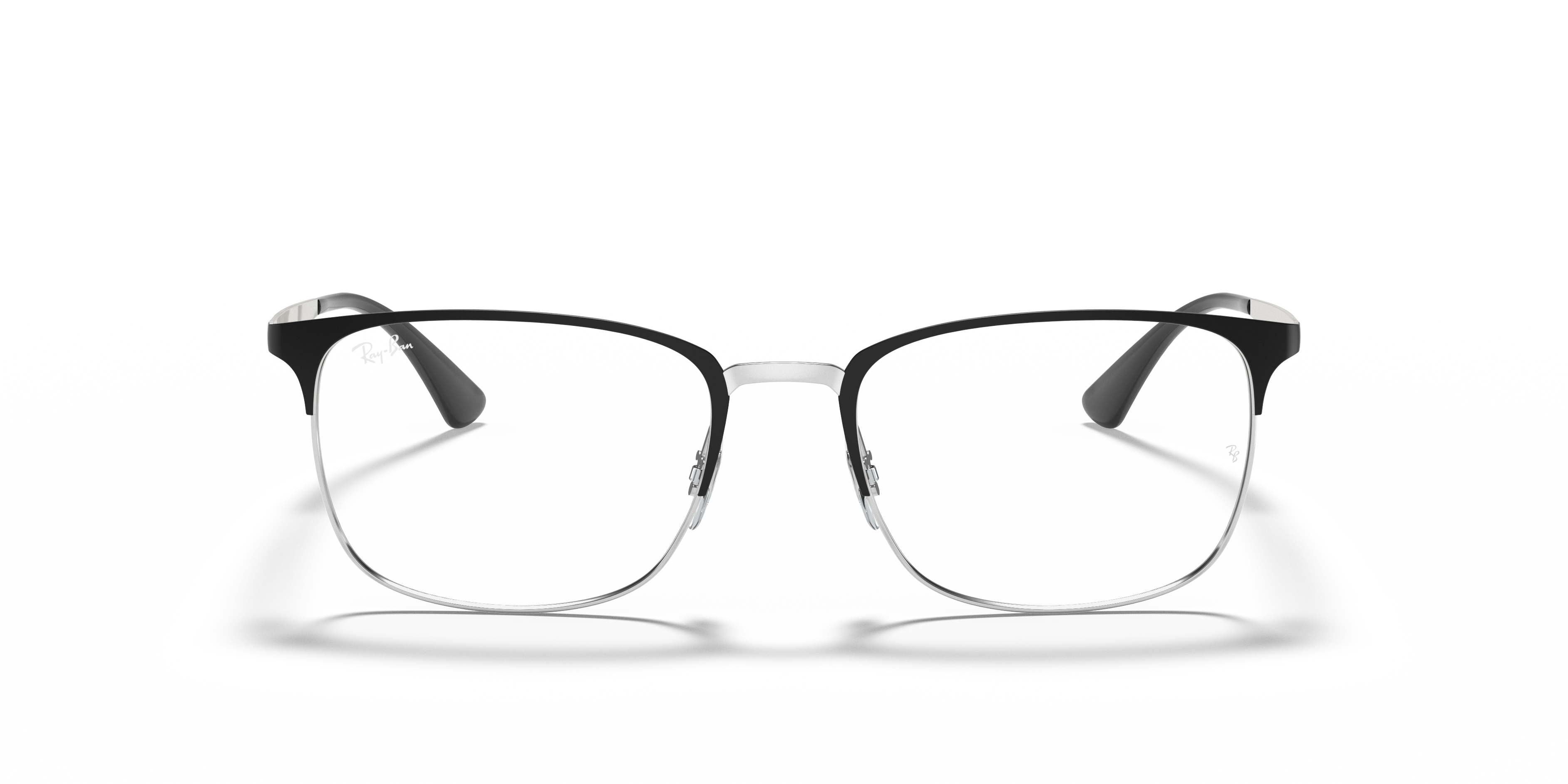 Ray-Ban RB6421 OPTICS Black On Silver Size L 248$