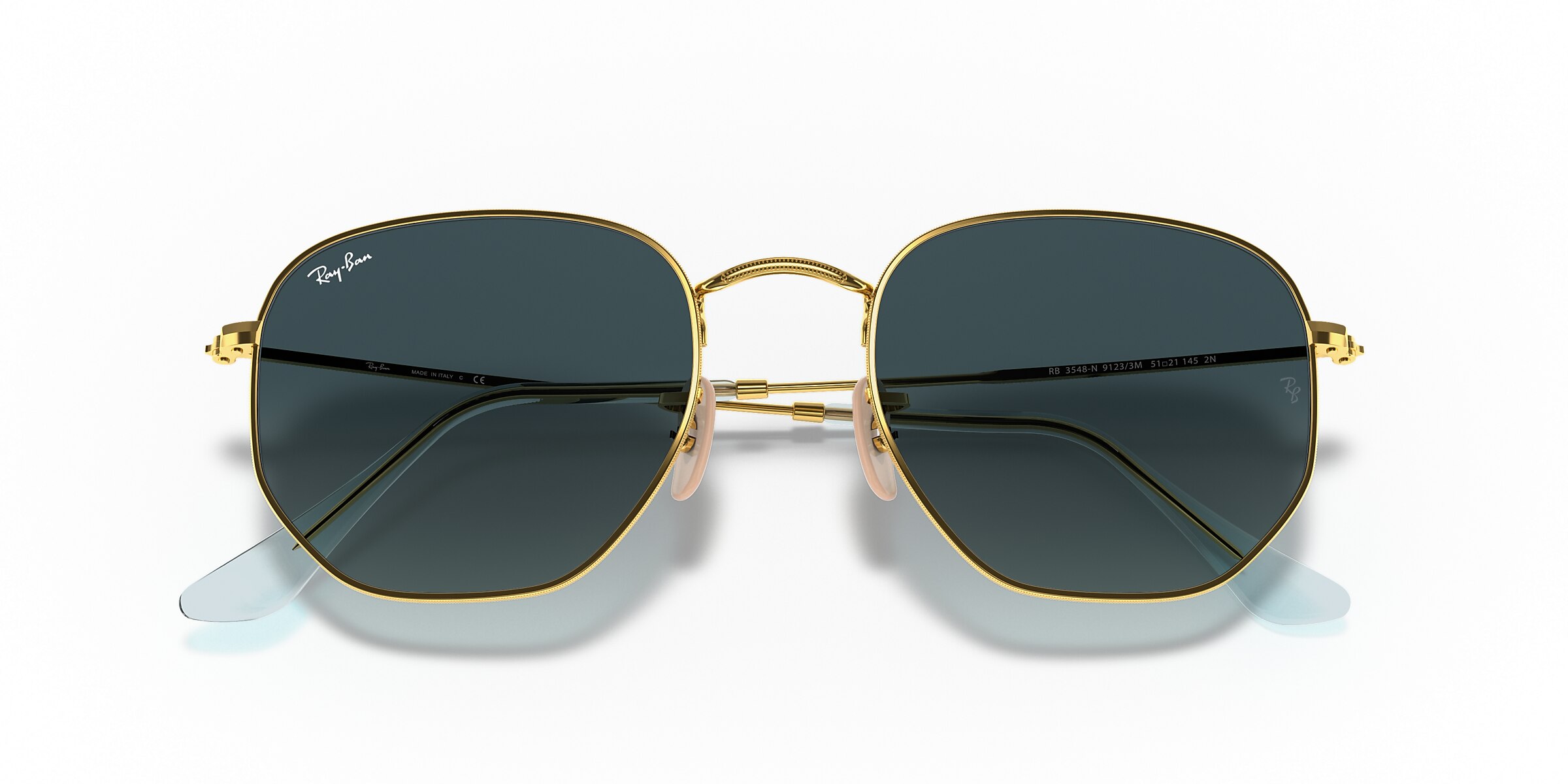 Ray-Ban Sunglasses RB3548N HEXAGONAL FLAT LENSES