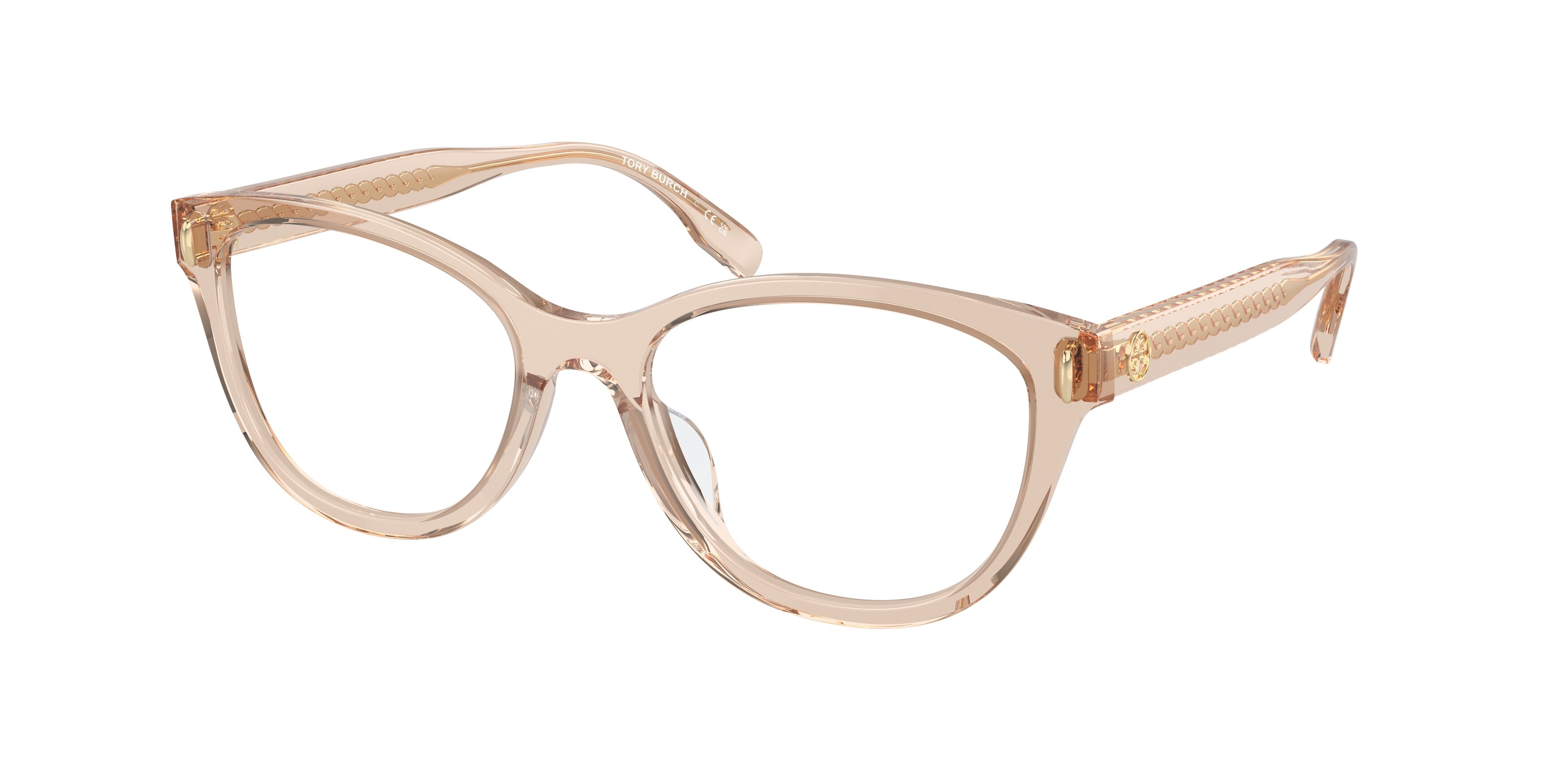 Tory Burch TY2137U Transparent Brown Size S 203$