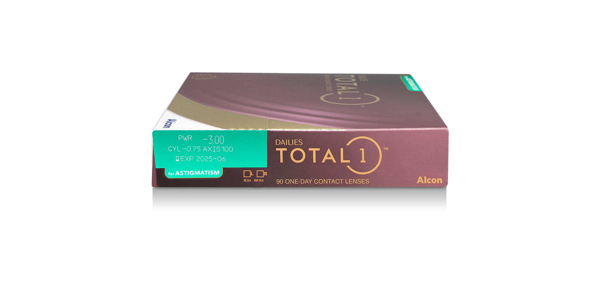 Alcon Contacts DAILIES TOTAL1® for Astigmatism 90