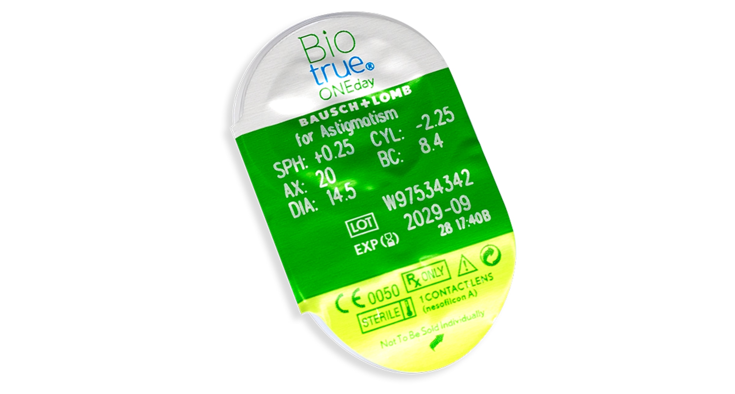 Bausch And Lomb Contacts Biotrue ONEday for Astigmatism 30