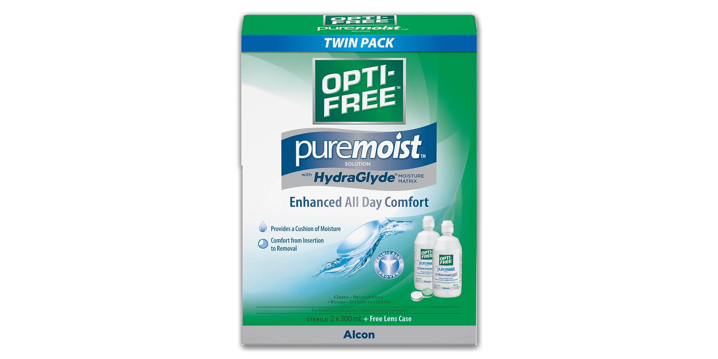 Opti-Free® PureMoist® Multipurpose 2x300 ml