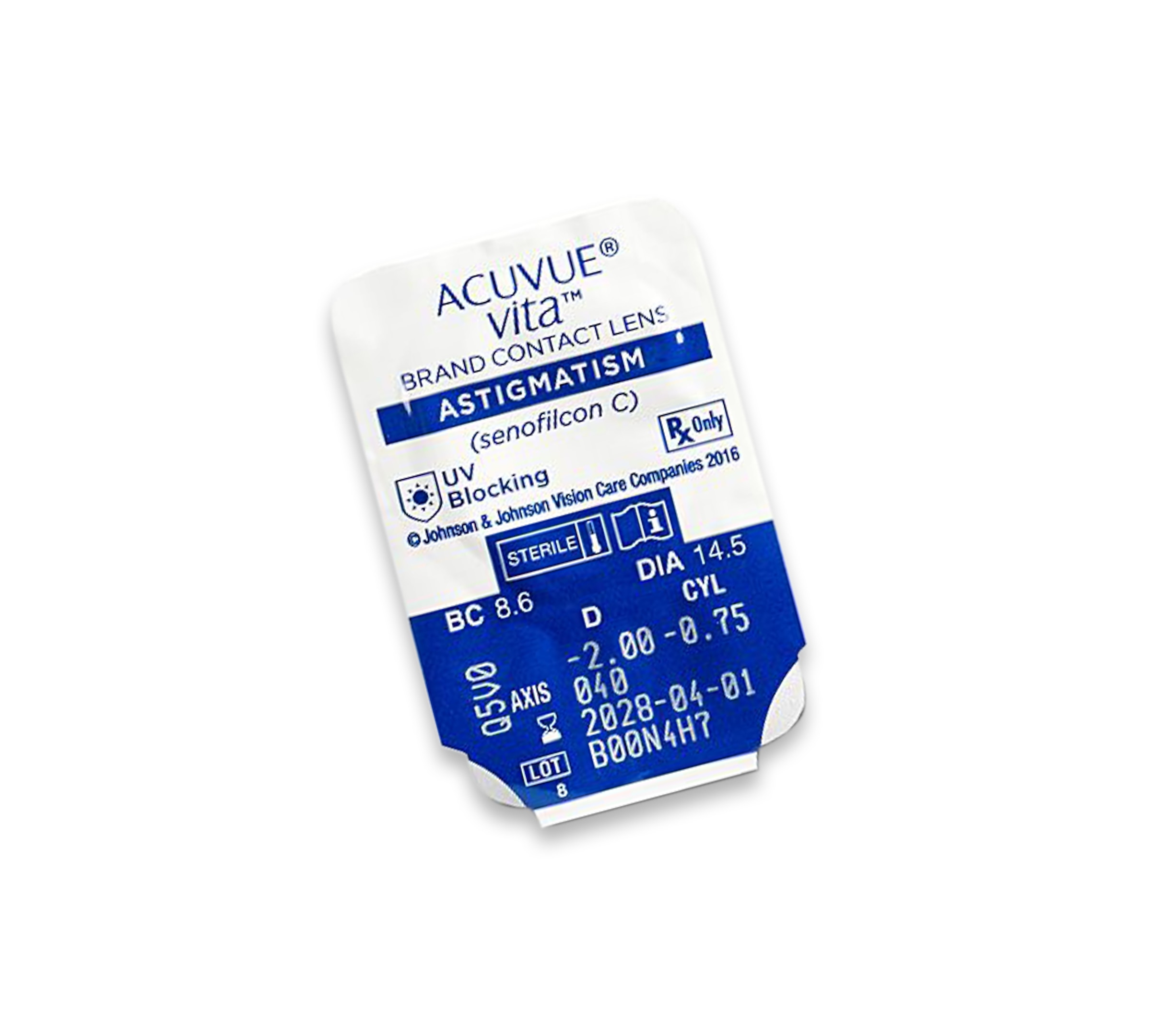 Johnson And Johnson Contacts ACUVUE® VITA™ For Astigmatism 6