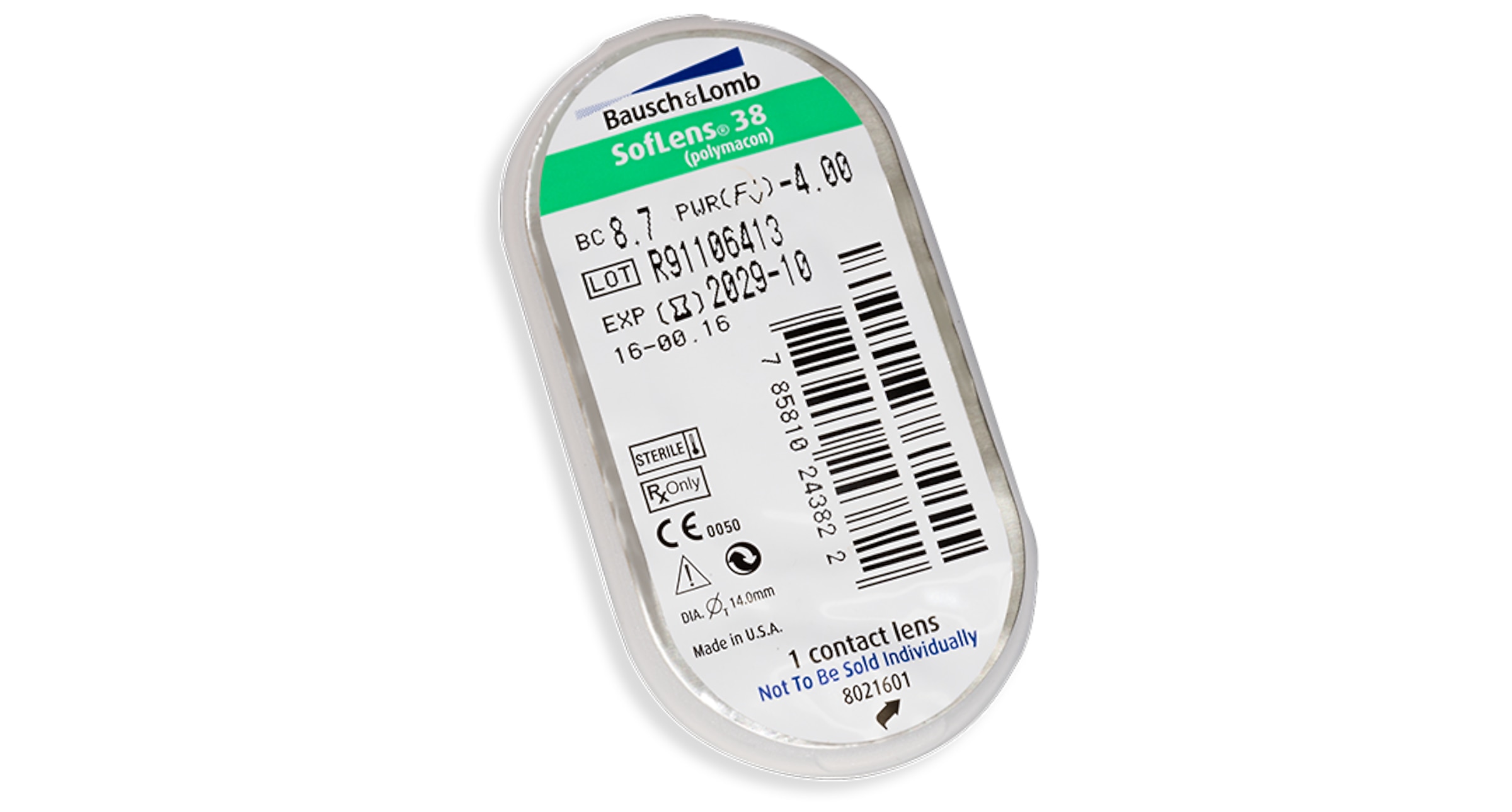 Bausch And Lomb Contacts Soflens 38 6