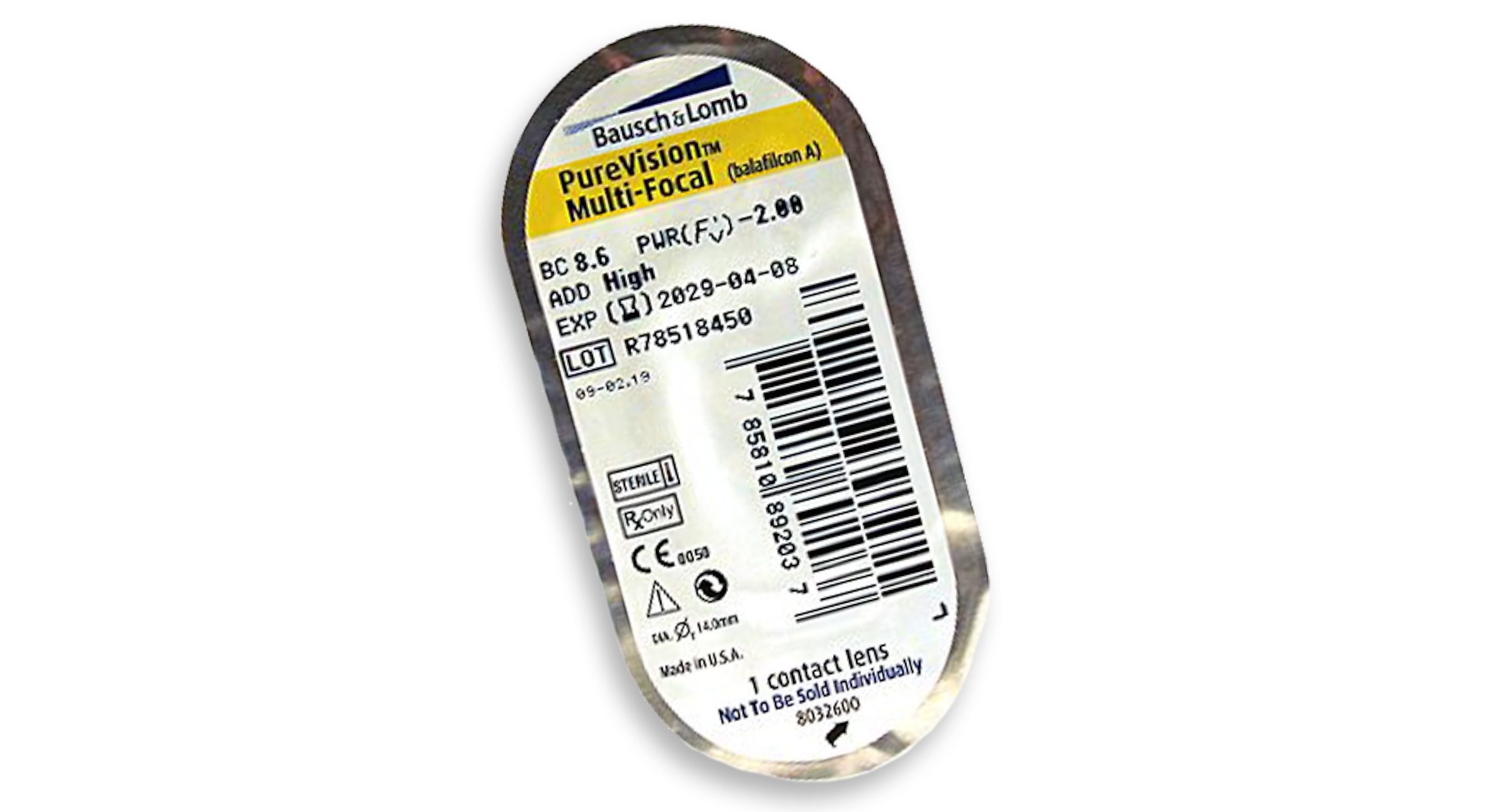 Bausch And Lomb Contacts PureVision® Multifocal 6