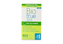 biotrue eye drops single dose 15ml