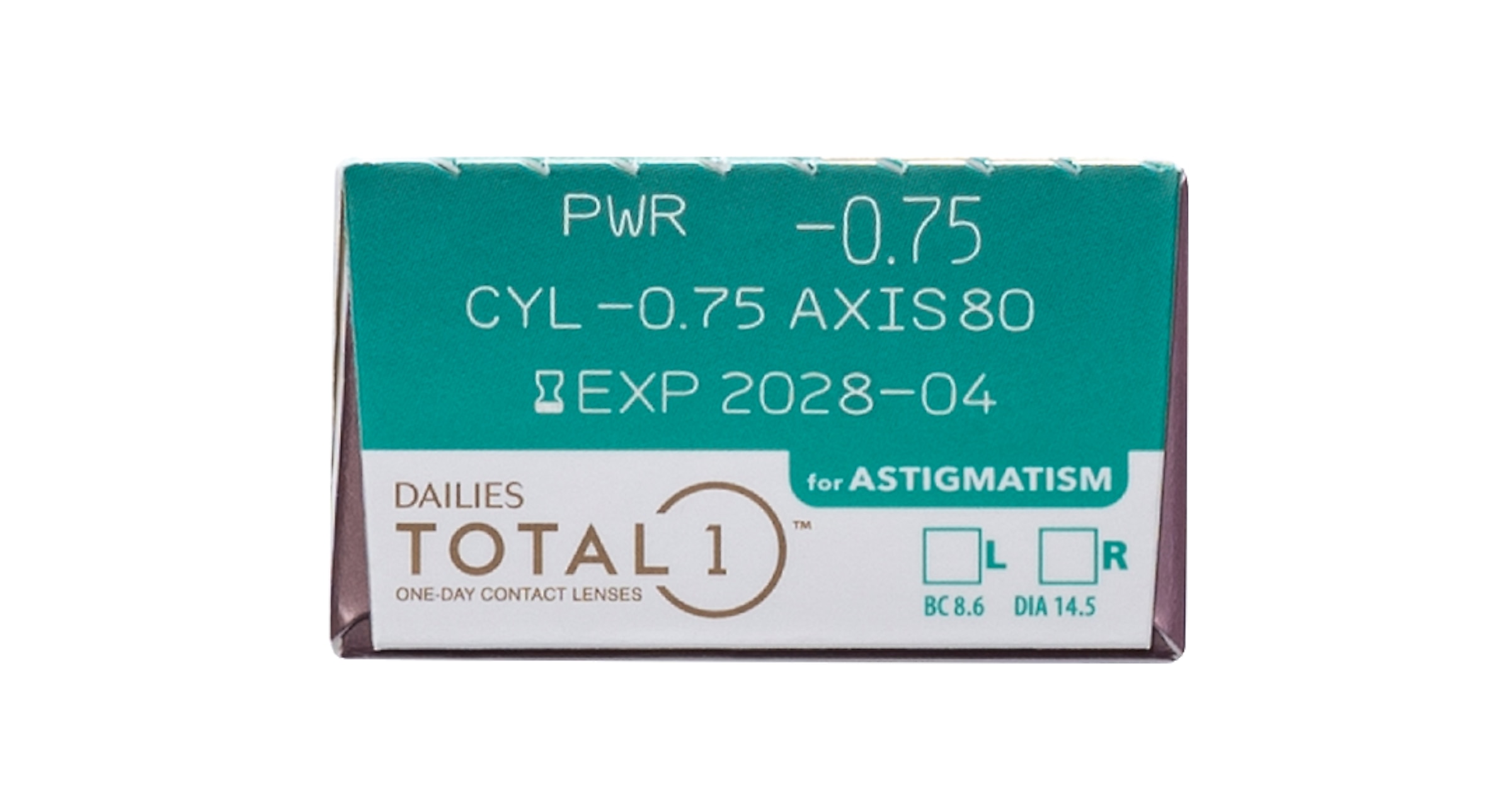 Alcon Contacts DAILIES TOTAL1® for Astigmatism 30
