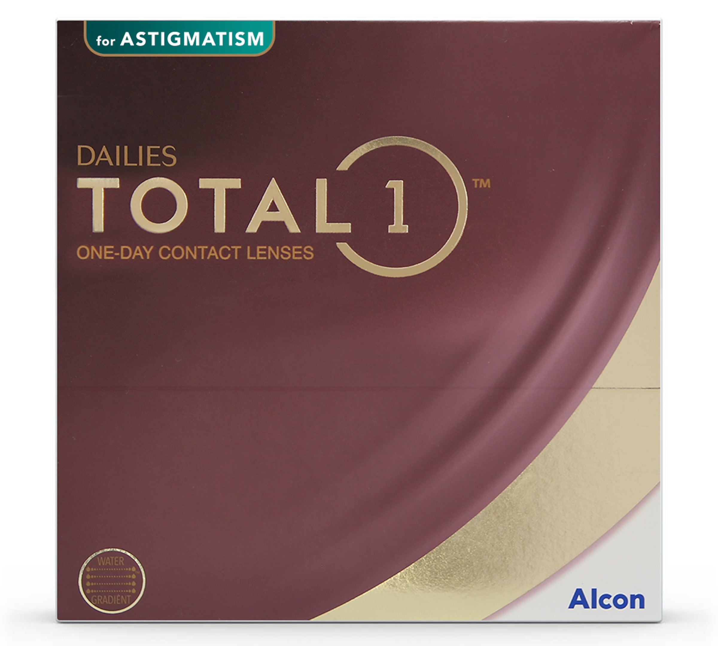 Alcon Contacts DAILIES TOTAL1® for Astigmatism 90