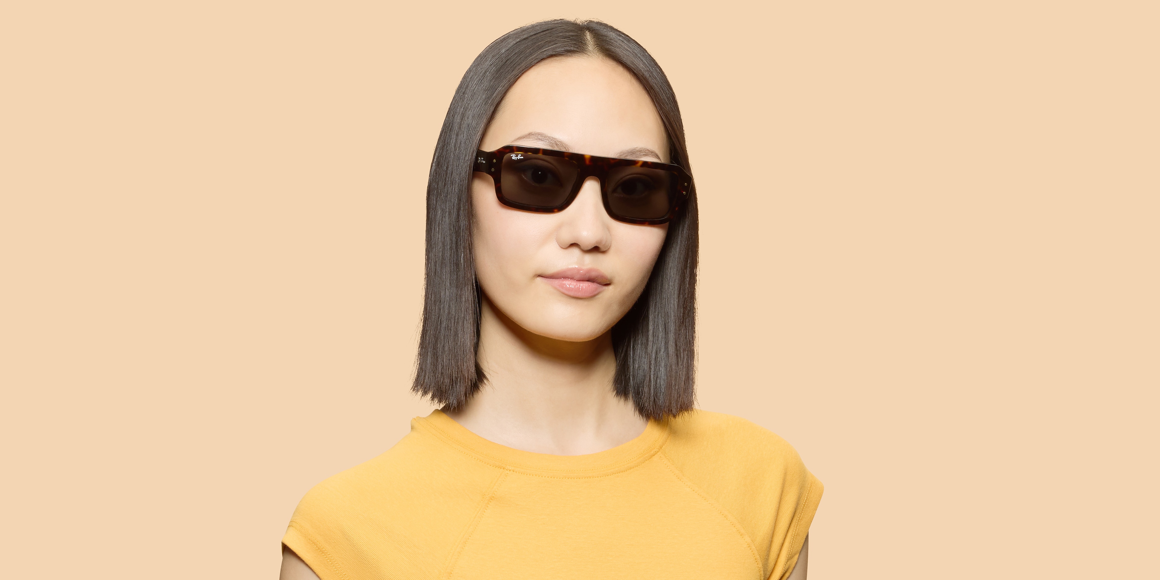 Ray-Ban RB4454 FLACKO BIO-BASED Sunglasses | Clearly