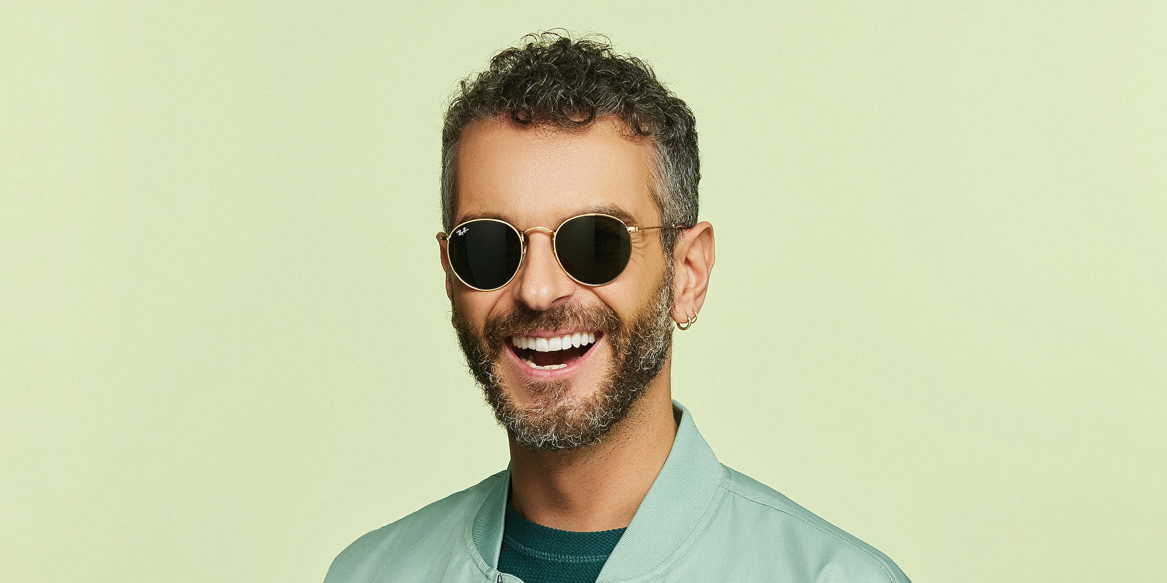 Ray-Ban Sunglasses RB3447 ROUND METAL