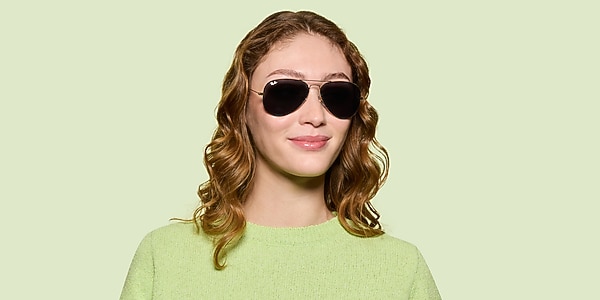 RB3025 AVIATOR LARGE METAL