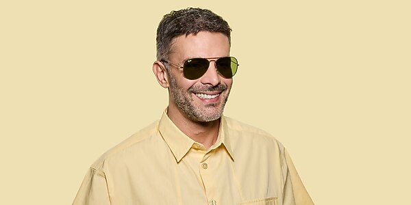 RB3025 AVIATOR LARGE METAL