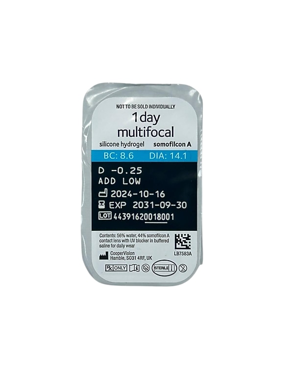 CooperVision Contacts Clariti® 1 Day Multifocal 3 ADD 90