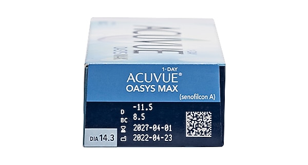 Johnson And Johnson Contacts ACUVUE® OASYS MAX 1-Day 30