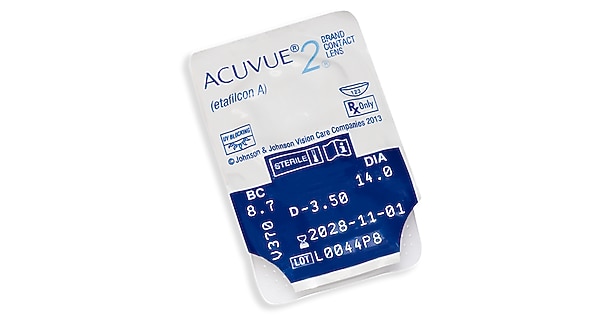 Johnson And Johnson Contacts ACUVUE®2 Bi-weekly 6