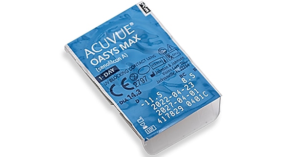 Johnson And Johnson Contacts ACUVUE® OASYS MAX 1-Day 30