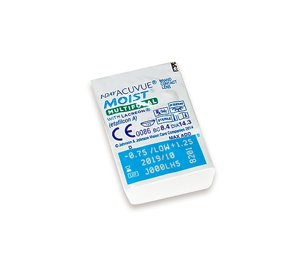 Johnson And Johnson Contacts 1-Day ACUVUE® Moist Multifocal 90