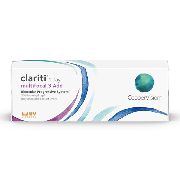 CooperVision Contacts Clariti® 1 Day Multifocal 3 ADD 30