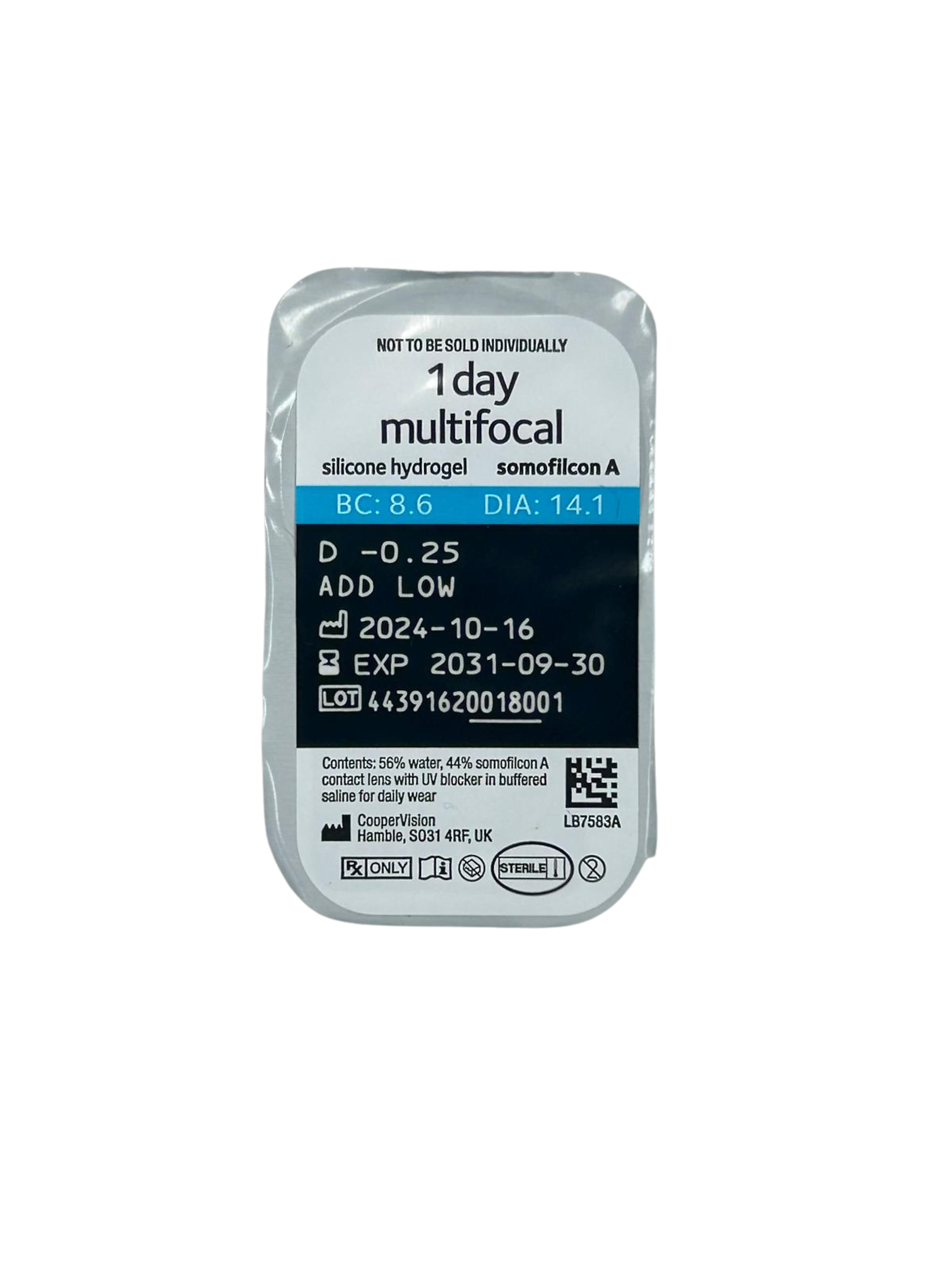 CooperVision Contacts Clariti® 1-Day Multifocal ADD 3 30