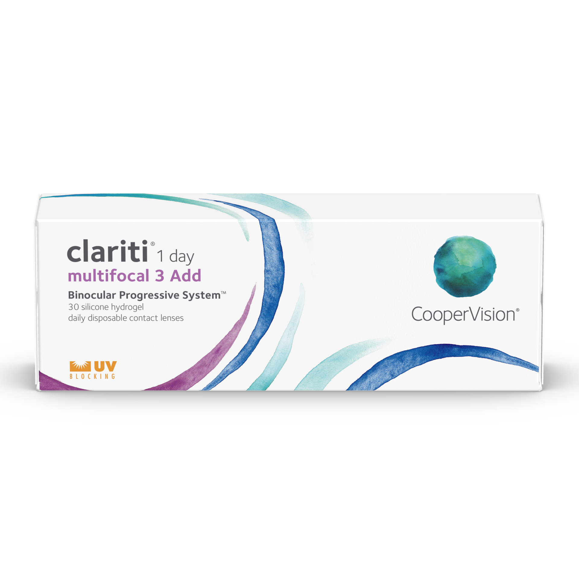 CooperVision Clariti® 1-Day Multifocal ADD 3 30, Size: