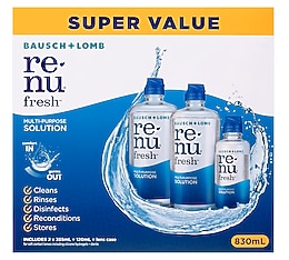 ReNu® Fresh® Multipurpose Solution 830 ml