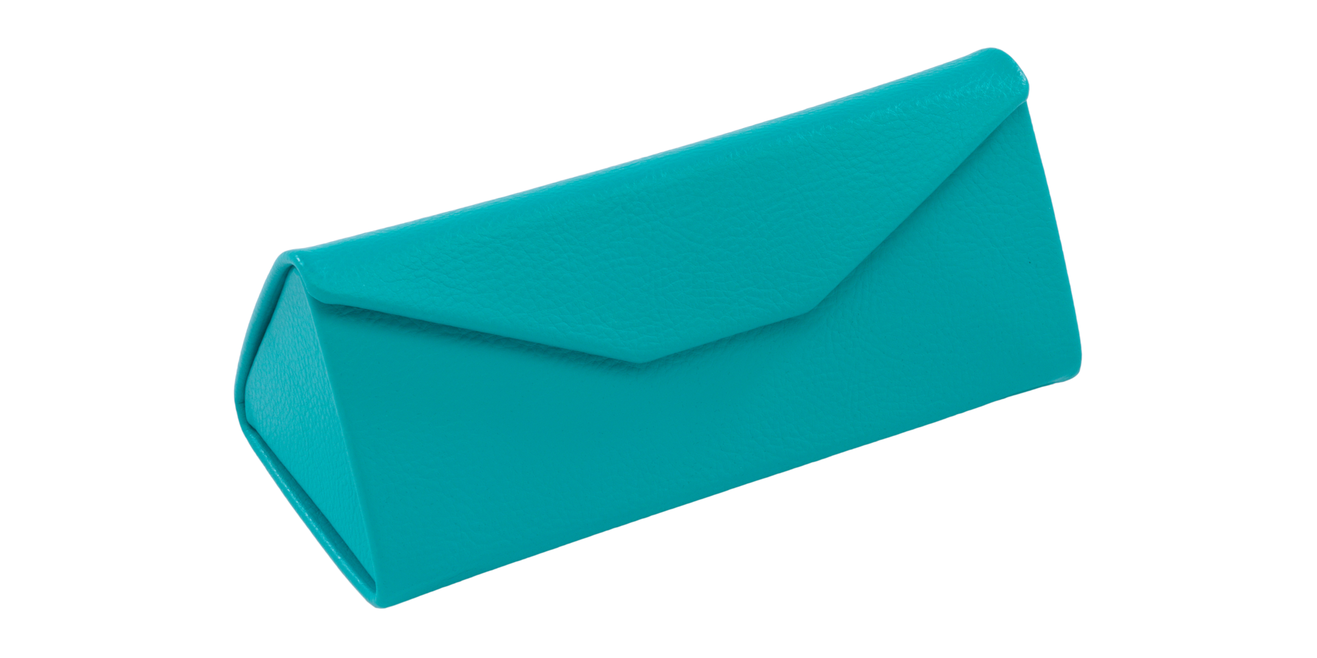 Generics TRIANGULAR TURQUOISE GLASSES CASE Size $13