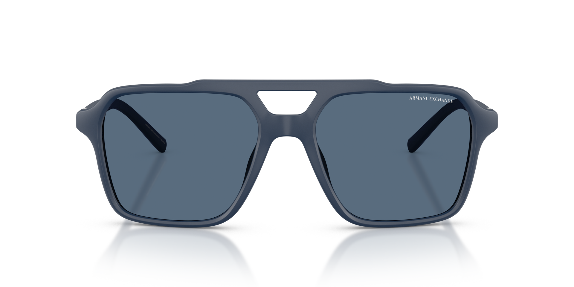 ARMANI EXCHANGE Man Sunglasses AX4166SU  -  Frame color: Matte Blue, Lens color: Dark Blue