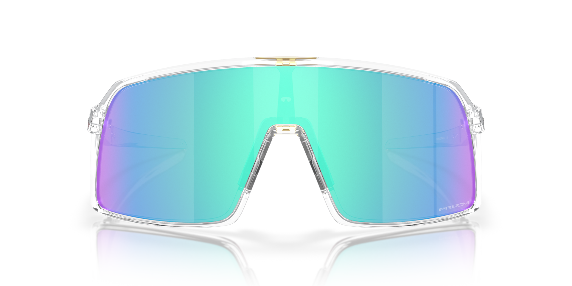 OAKLEY Man Sunglasses Sutro  -  Frame color: Clear, Lens color: Prizm Sapphire