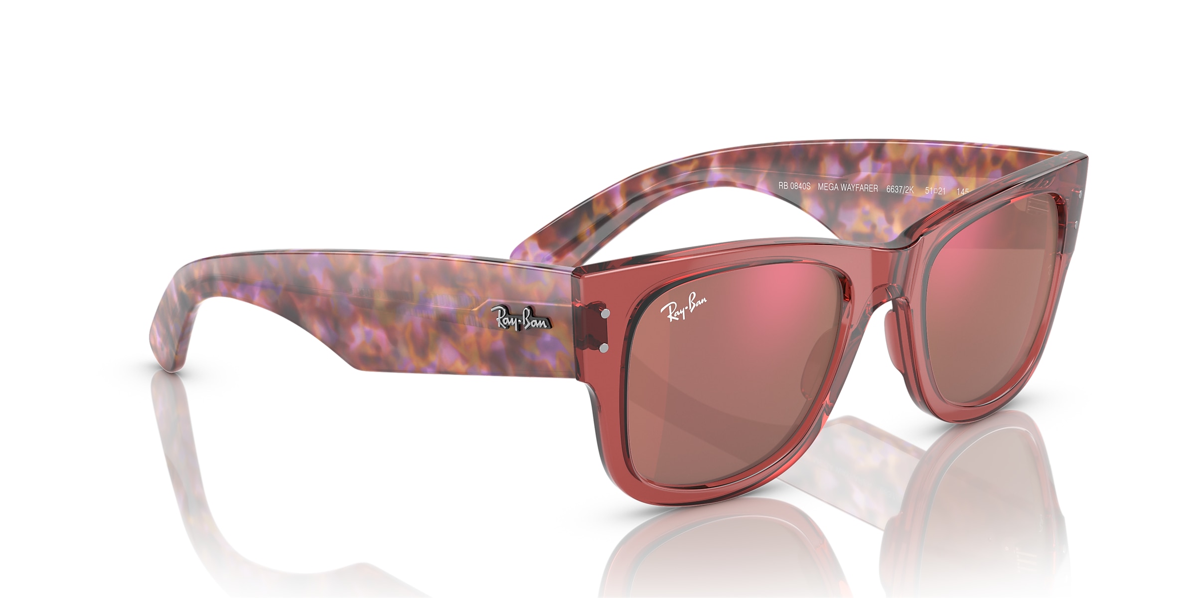 Ray-Ban Sunglasses RB0840S MEGA WAYFARER