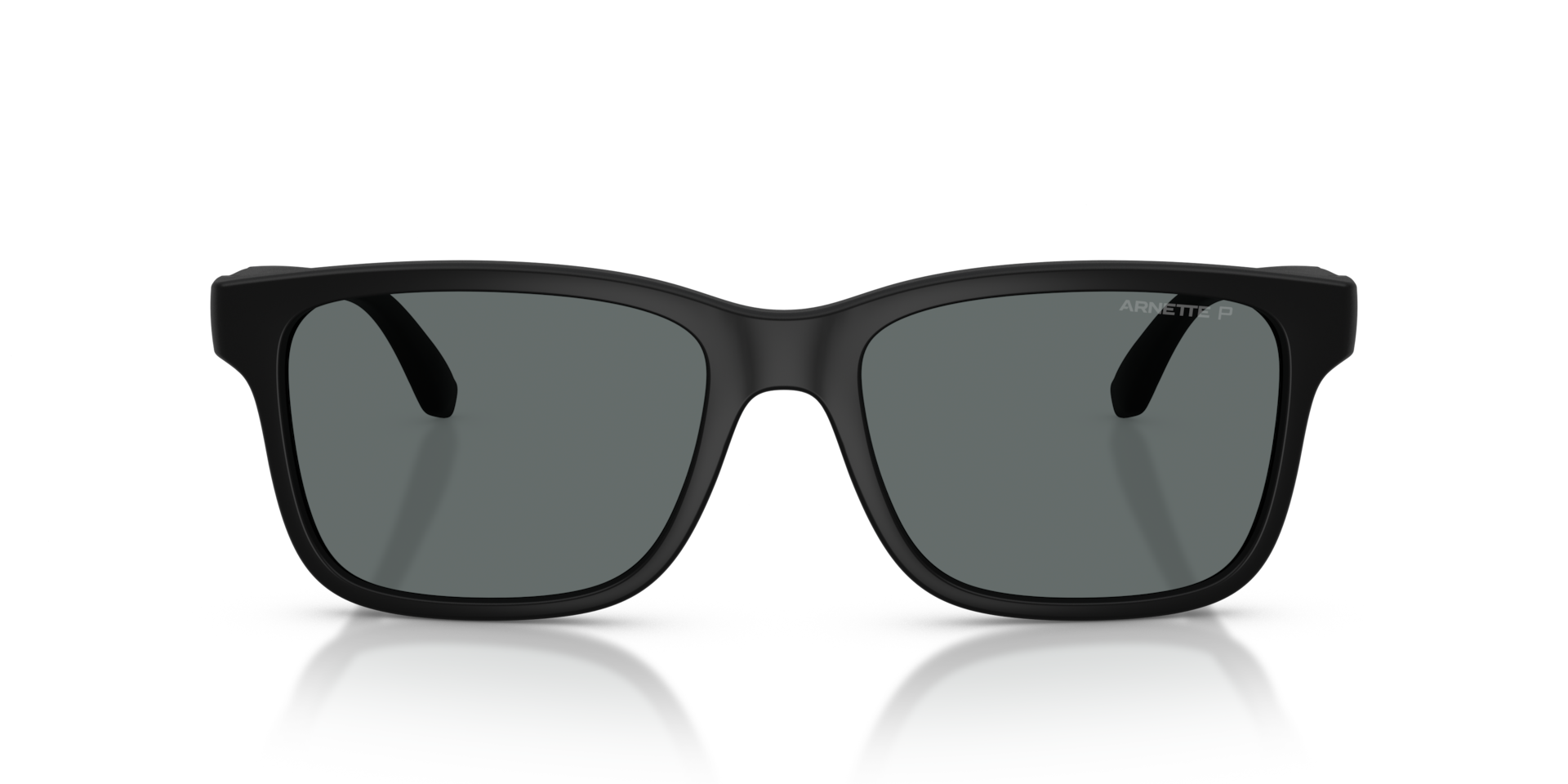 ARNETTE Man Sunglasses AN4378  -  Frame color: Matte Recycled Black, Lens color: Dark Grey Polarized